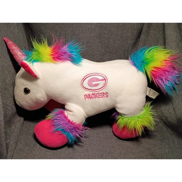GreenBay Packer Rainbow Unicorn FOCO - Picture 2 of 5